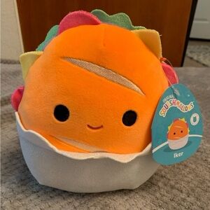 NWT Squishmallows Iker the Hoagie